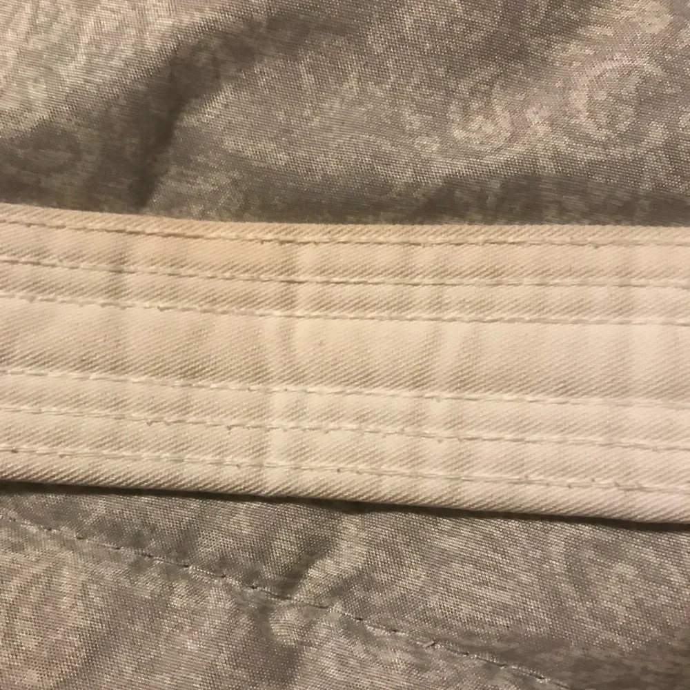 Kids Karate Belt White With Orange Stripe Adjustable